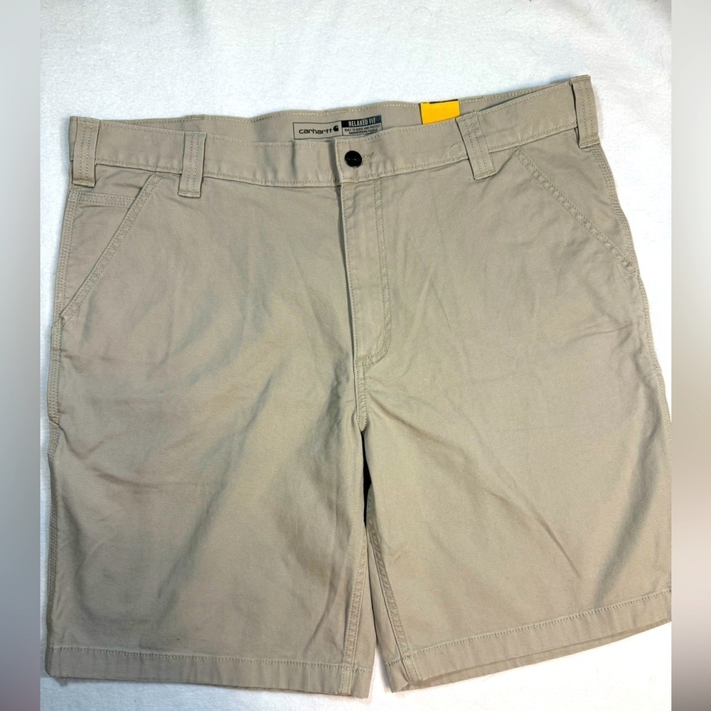 Carhartt Men's Rugged Flex Relax Fit Flat Front Work Shorts. Size 40.